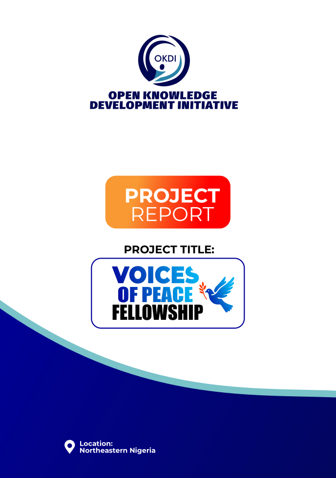 Cover of OKDI Voices of Peace Fellowship Project Report